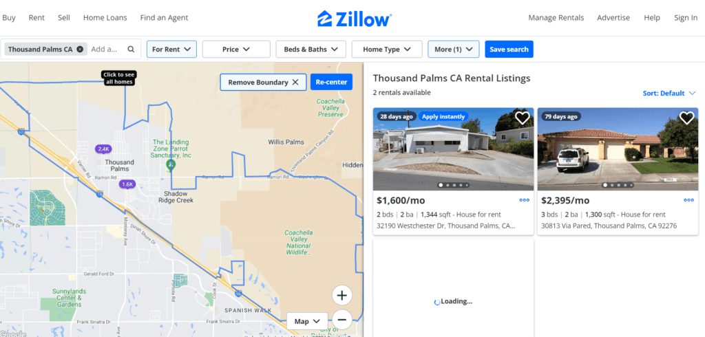 Zillow Rentals that are Airbnb Competitors