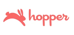 This is a logo of Hopper Company